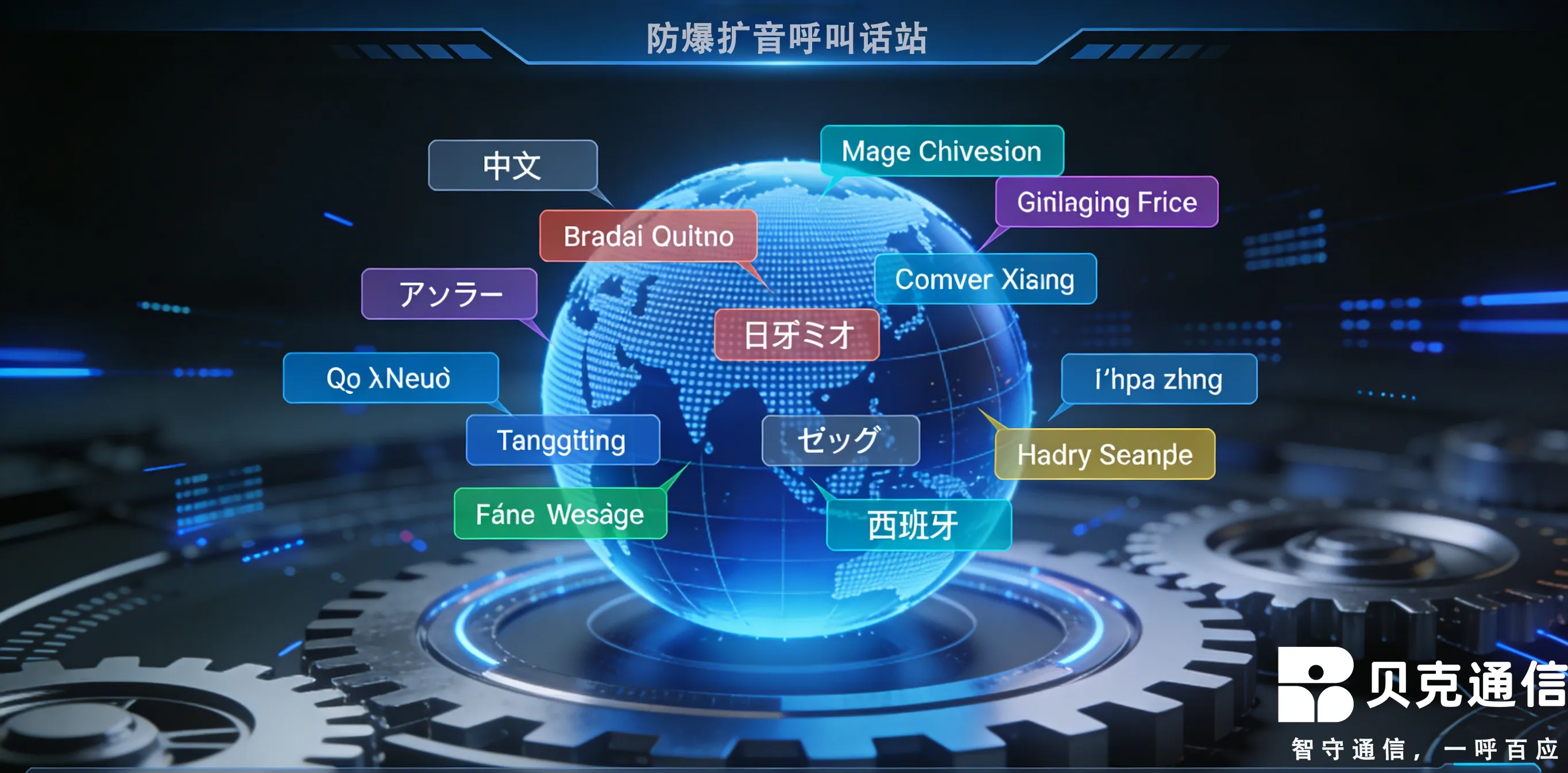 Международное внедрение многоязычных взрывозащищенных PA станций