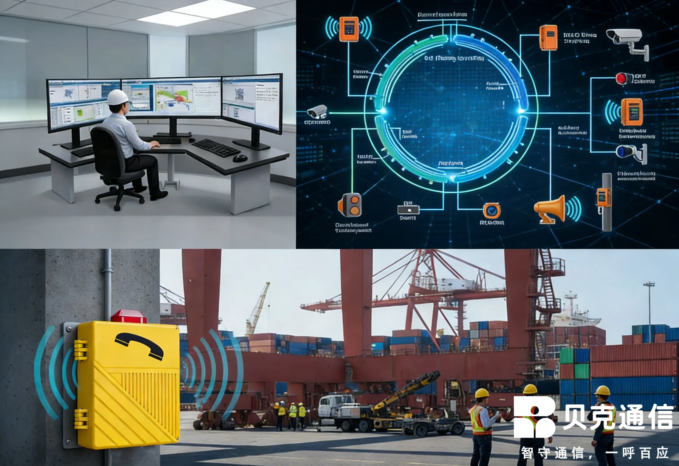 Применение взрывозащищенного телефона Becke Telecom в контейнерах Гонконга и Коу