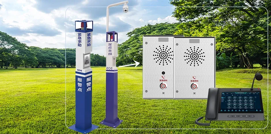 Как работает система экстренной связи через интерком в туристических зонах? SIP-