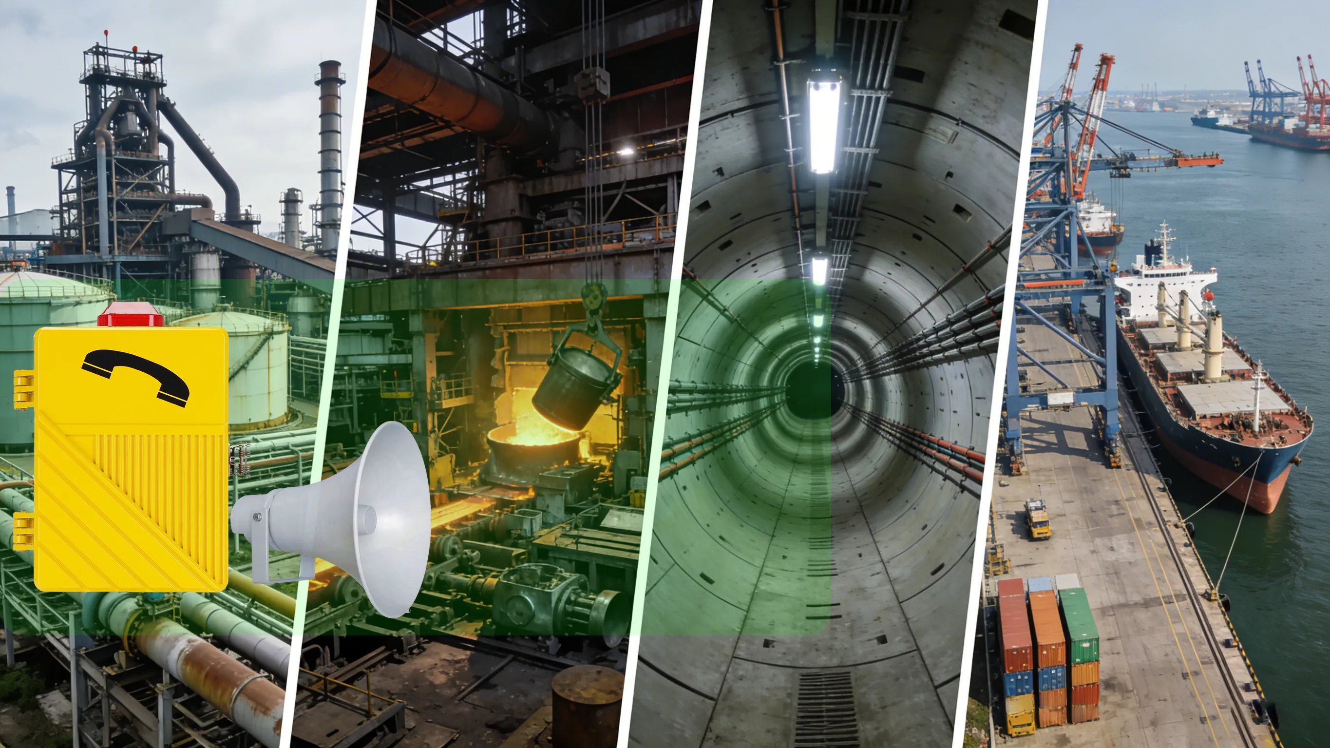 Сценарии применения функции оповещения взрывозащищенной коммуникационной станции